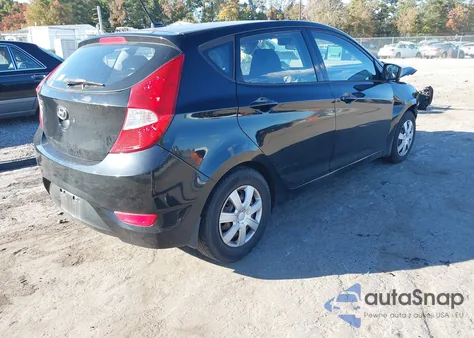 2012 Hyundai Accent Gs from USA, damaged, VIN KMHCT5AE6CU045643